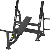 Скамья для жима наклонная профессиональная BRONZE GYM BR-1014